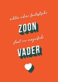 Vaderdagkaart grappig magnifieke vader retro 2