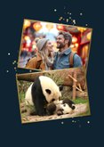 Vakantiekaart China chinese slang fotokaart groetjes uit 2