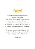 Vakantiekaart veel plezier Azië pho noodles grappig 3