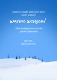Vakantiekaart wintersport Loeki in de sneeuw 3