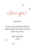 Valentijnskaart - Ik lief jou 3