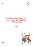 Valentijnskaart kusjes poes molly 3