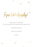 Valentijnskaart met grote foto en tekst ik vind je lief 3