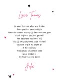 Valentijnskaart you rock my world stoer muziek hartjes 3