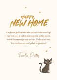 Verhuisd gefeliciteerd voordeur poes nieuw huis hartjes 3