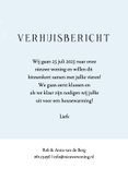 Verhuiskaart leuke woning bloemen 3