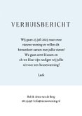 Verhuiskaart leuke woning bloemen 3
