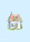Verhuiskaart met illustratie van cottage 2