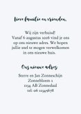 Verhuiskaart So happy New Home 3