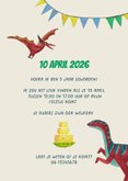Verjaardagsfeestje dino-mite dinosaurus stoer jungle 3