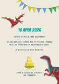 Verjaardagsfeestje dinosaurus jungle dino-mite  3