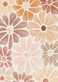 Verjaardagskaart | Aquarel bloemen getekend 2