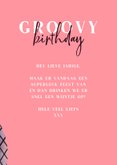 Verjaardagskaart discobal groovy birthday 3