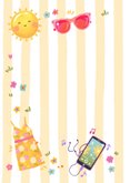 Verjaardagskaart felicitatie juni zomer vrouw meisje 2