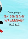 Verjaardagskaart 'Gefeliciflapstaart' 3