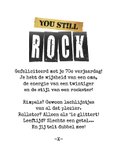 Verjaardagskaart grappig oude vrouw rockt 70 jaar stoer 3