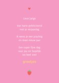 Verjaardagskaart grappige panda feestmuts 3