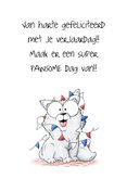 Verjaardagskaart hond pawsome Birthday 3