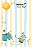 Verjaardagskaart juni felicitatie zomer man jongen 2