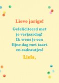 Verjaardagskaart kitten met ballon 3