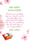 Verjaardagskaart met bloesembomen 3