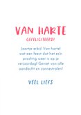 Verjaardagskaart met dame in zwemband met wijn leeftijd 3