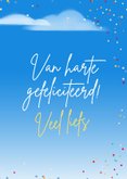 Verjaardagskaart met een verrekijker 3