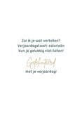 Verjaardagskaart met getekende taart 3