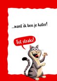 Verjaardagskaart met kater 2