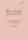 Verjaardagskaart met madeliefjes en lavendel 3