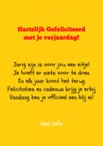 Verjaardagskaart met vrolijk spiegelei 3