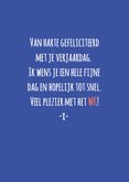 Verjaardagskaart oranje Leeuw! 3