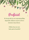 Verjaardagskaart rollator queen met champagne 3