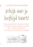 Verjaardagskaart schijt aan je leeftijd  3