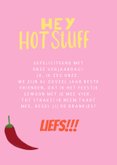 Verjaardagskaart tabasco hey hot stuff 3