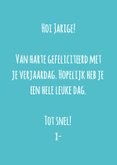 Verjaardagskaart tuba toet verjaardagsgroet 3