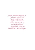 Verjaardagskaartje felicitatie Hiep Hiep Hoera! 3