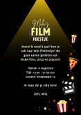 VIP ticket filmfeestje pizza popcorn en sterren 3