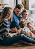 Vredesduif christelijk fotokaart sterren goud kerst 2