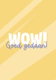 Vrolijke roze felicitatiekaart voor een wandel prestatie 2