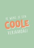 Vrolijke verjaardagskaart met illustratie van een ijsje 2