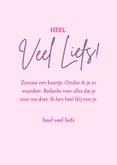 Vrolijke wenskaart veel liefs met vlindertjes zomaar 3