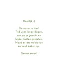 Wenskaart met boom 3