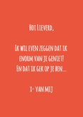 Wenskaart stoel... 'ik zie je zitten' met oogjes 3