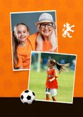 Wenskaart - veel plezier met het WK voetbal  2