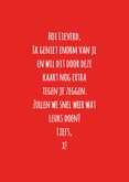 Wenskaart vrolijk schattig patatje 3