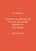 Wenskaart warme groet...! 3