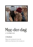 Woordenboek moederdagkaart voor alle moederfiguren! 2