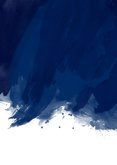Zakelijke kerstborrel uitnodiging blauw waterverf goudlook Achterkant