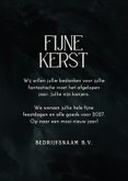 Zakelijke kerstkaart fijne kerst blauw groen 2027  3